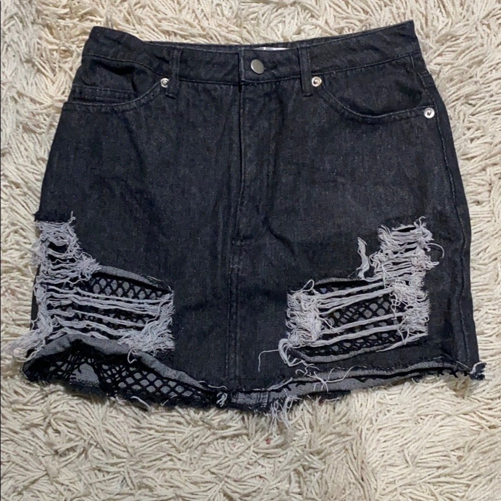 Denim skirt